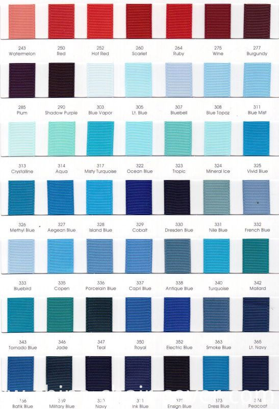 DOT Print Grosgrain Ribbon PRO-4